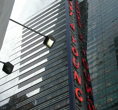 Solar control film installed at Ernst