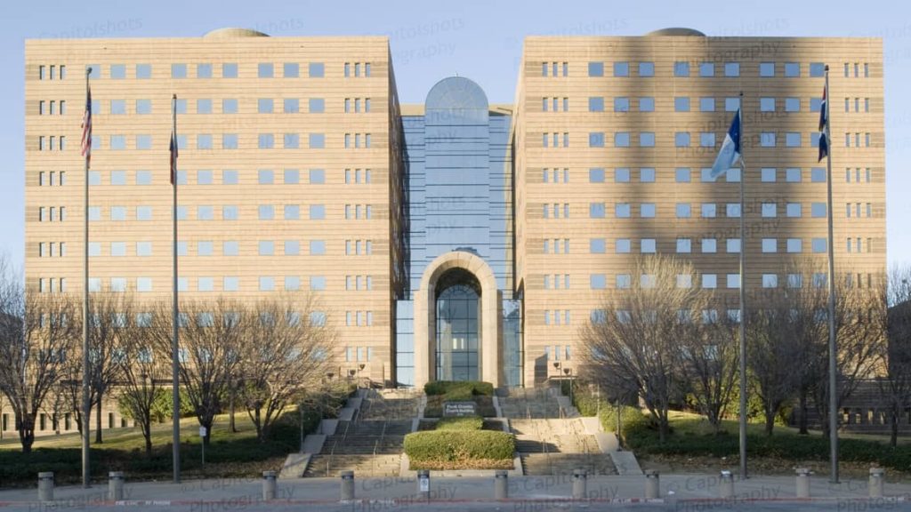 Security film installed at Dallas County Criminal Courts Building