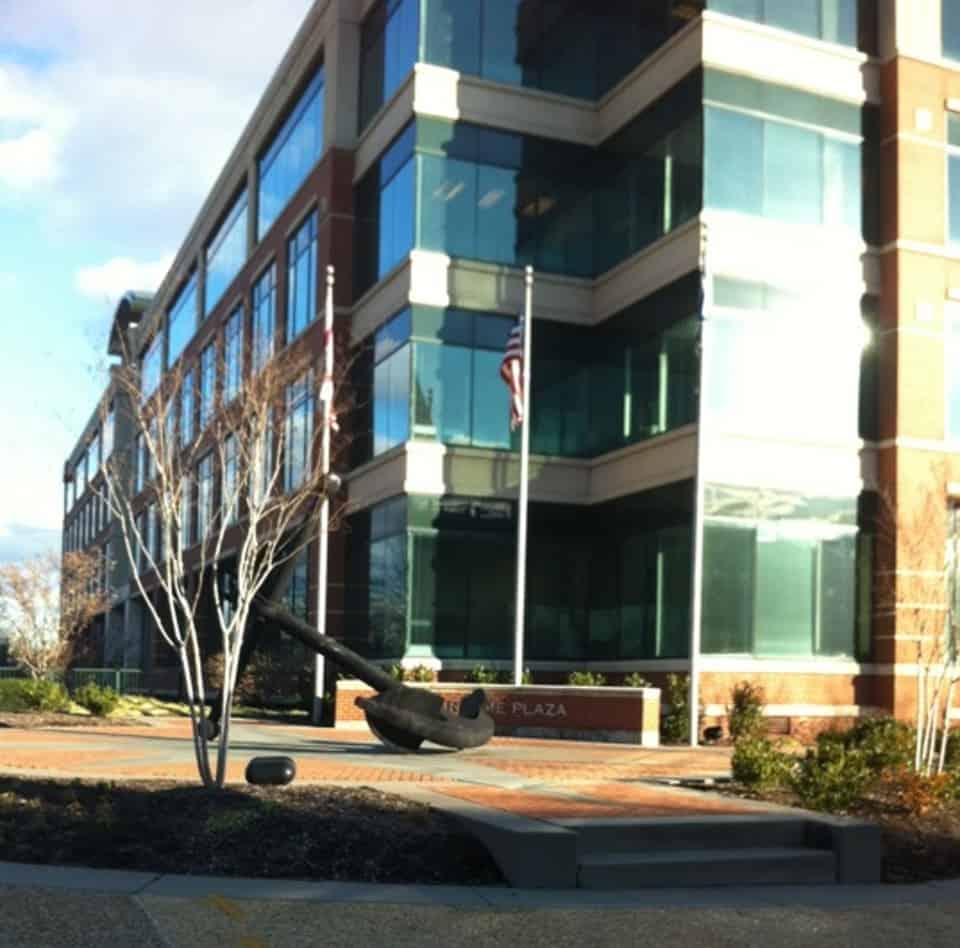 Maritime Plaza Washington D.C. exterior fitted with security film