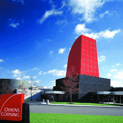 Owens Corning Toledo secured by window film installation