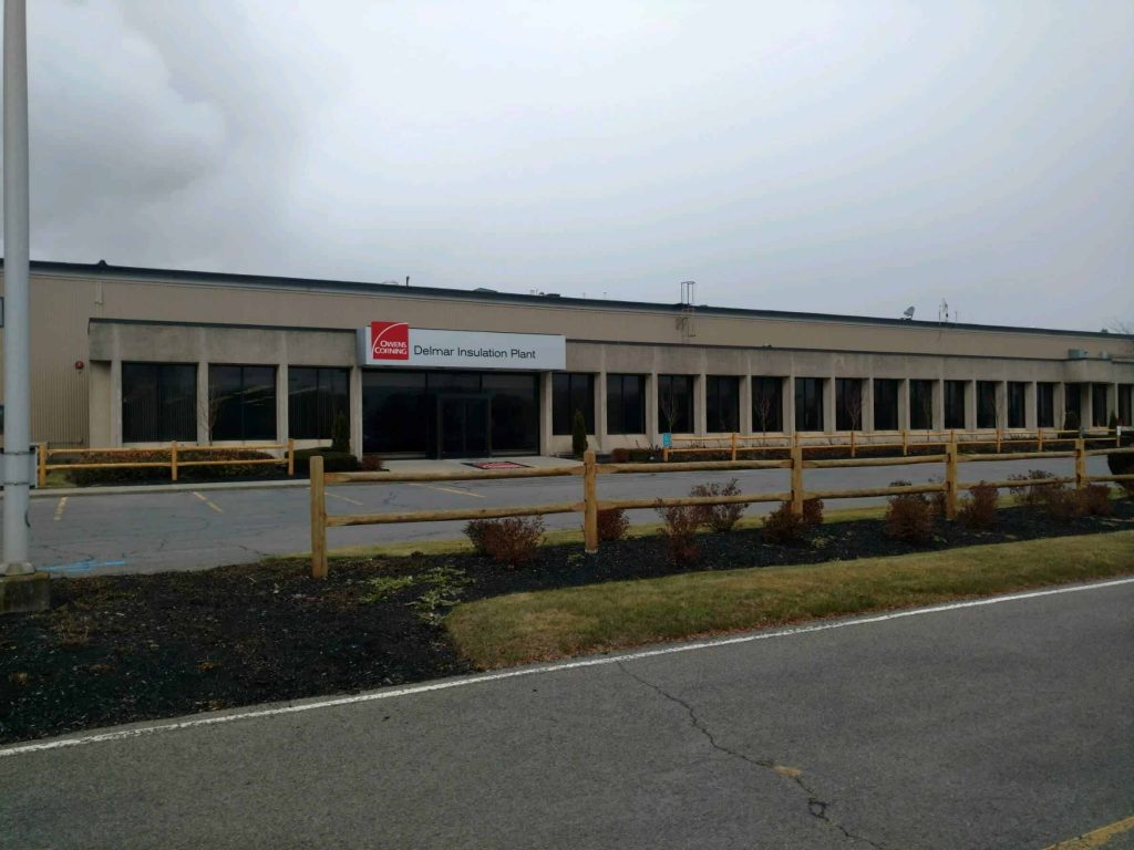 CWS installs security film at Owens Corning Delmar Project