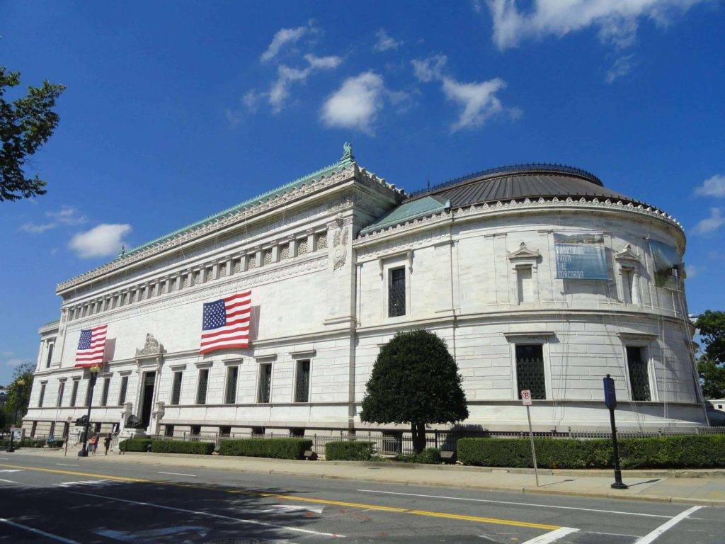 Museum exterior showing solar control window films protecting fine art collections